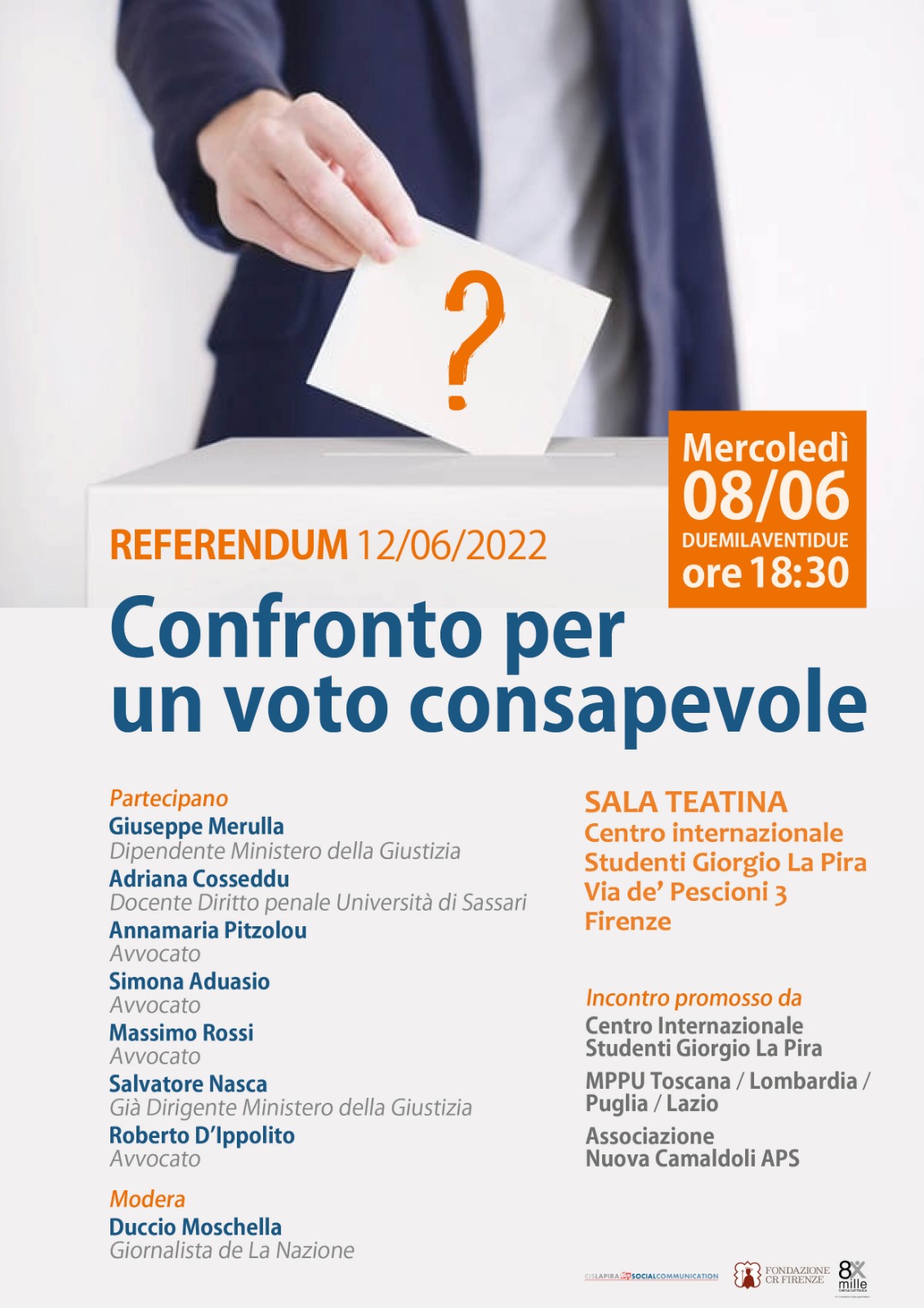 Confronto - Referendum 12 giugno 2022